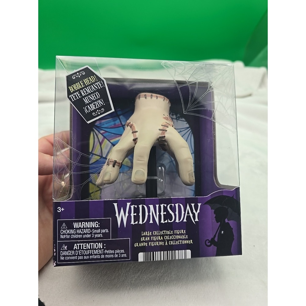 The Addams Family Wednesday THING Collectible 5" Bobblehead Figure Ages 3+‎ NEW